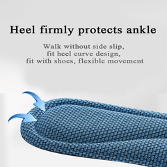 5D Memory Foam Orthopedic Insoles for Men Women Nano Antibacterial Deodorization