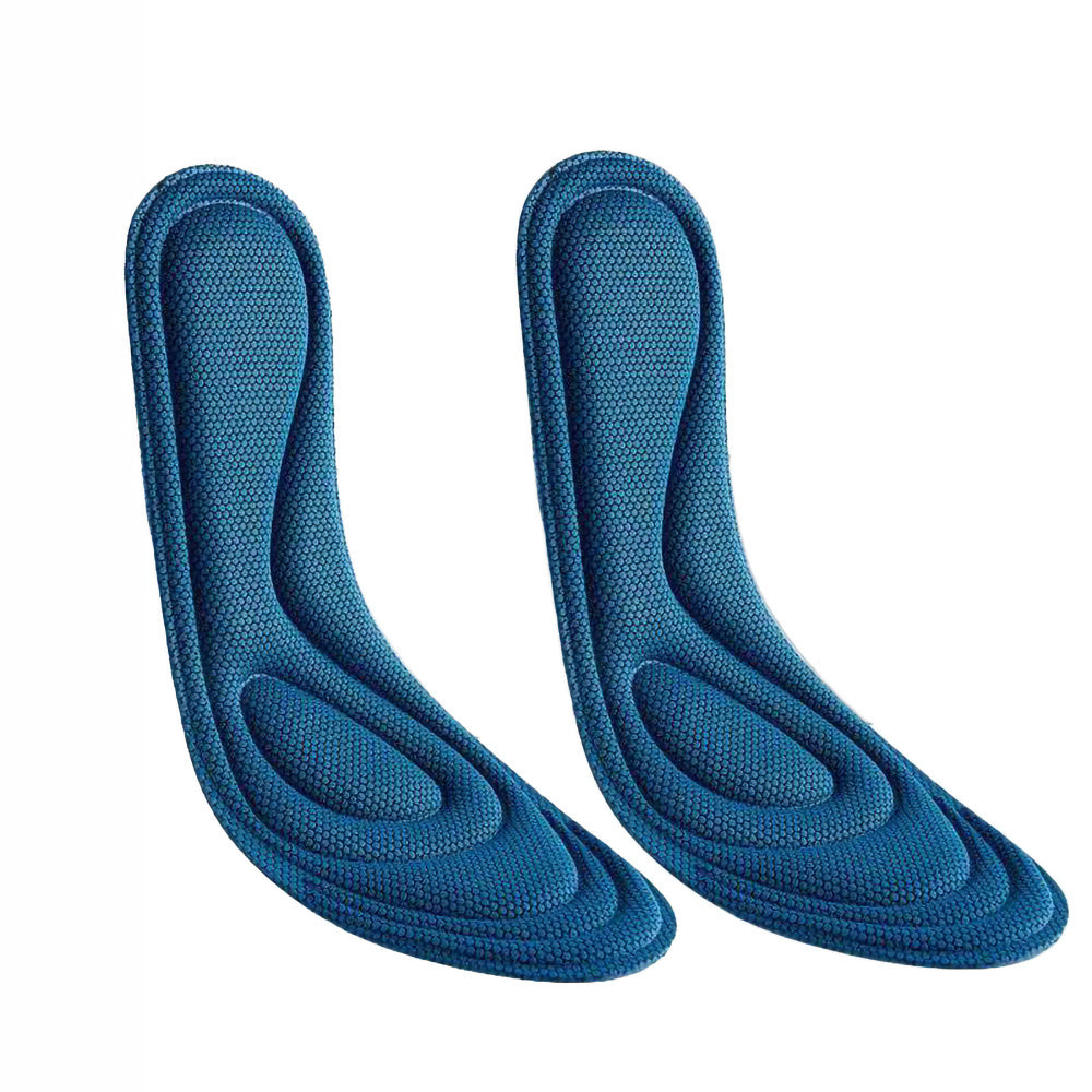 5D Memory Foam Orthopedic Insoles for Men Women Nano Antibacterial Deodorization