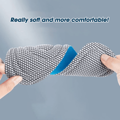 5D Memory Foam Orthopedic Insoles for Men Women Nano Antibacterial Deodorization