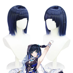 Short Straight Anime Cosplay Wig With Bangs