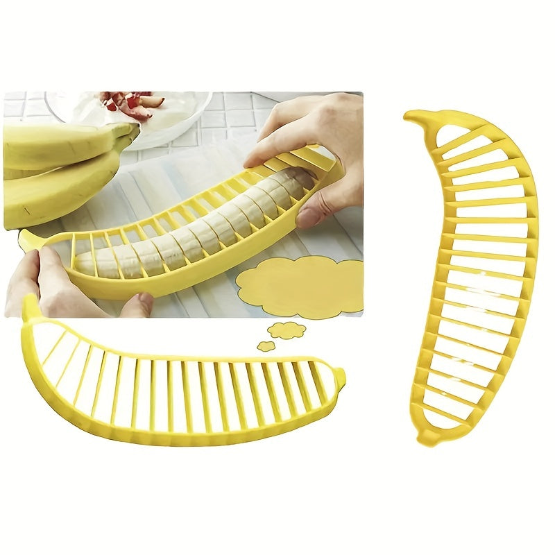 1pc Fruit Slicer Banana Strawberry Splitter Egg Slicer Kitche