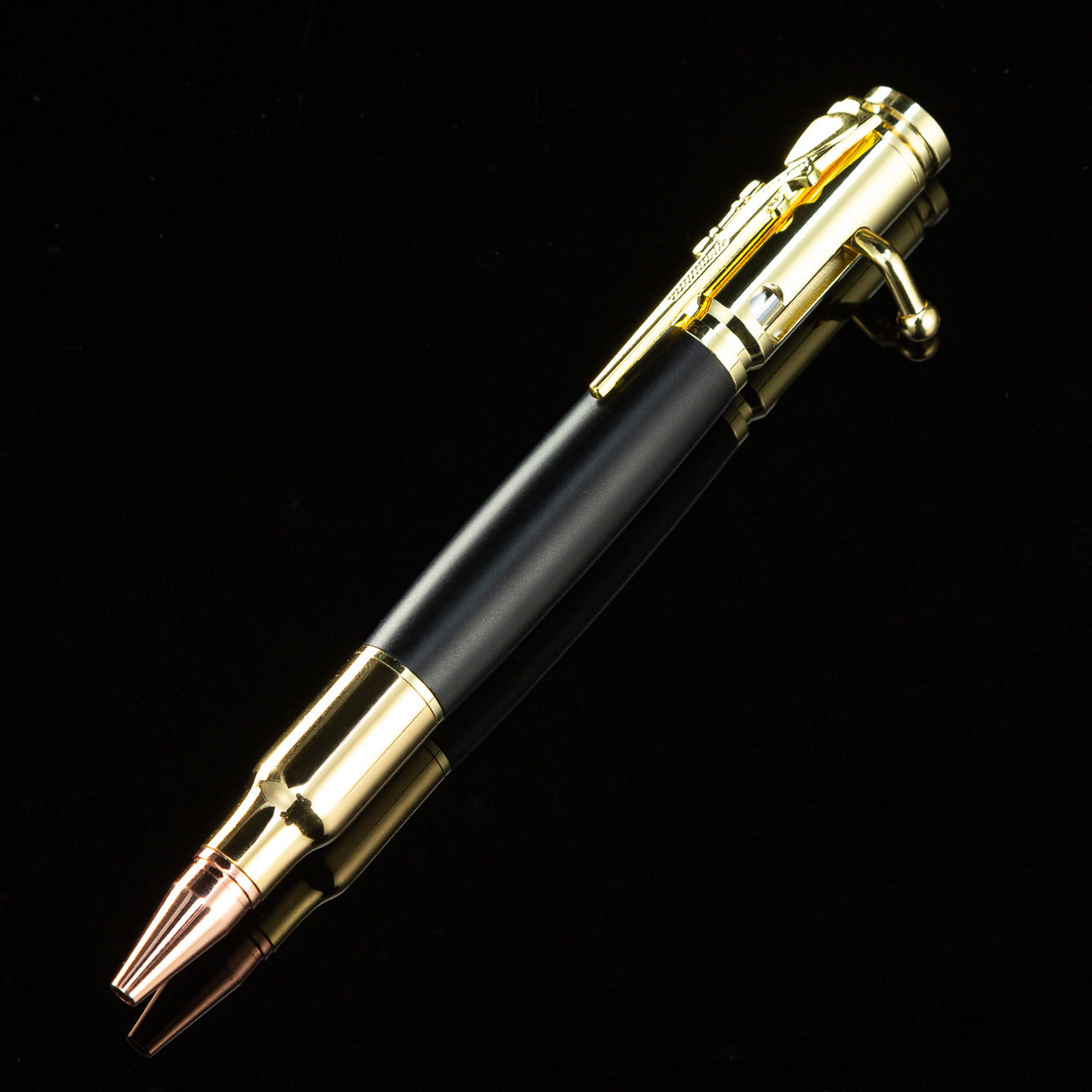 Gun Bolt Pen with Push Action Mechanism & Multifunctional Ballpoint Pen