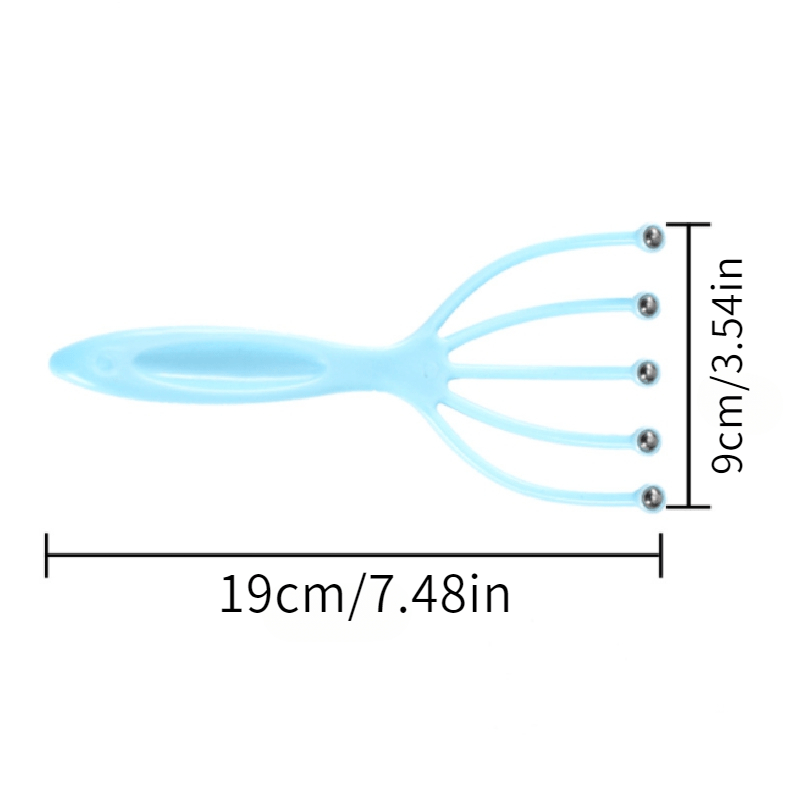 Five Claw Head Massager Ball Scalp Massager Washing Brush