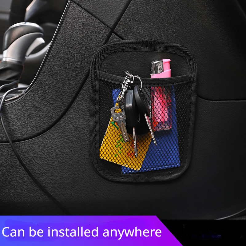 Car Seat Organizer Hanging Bag Drink Holder Phone Holder