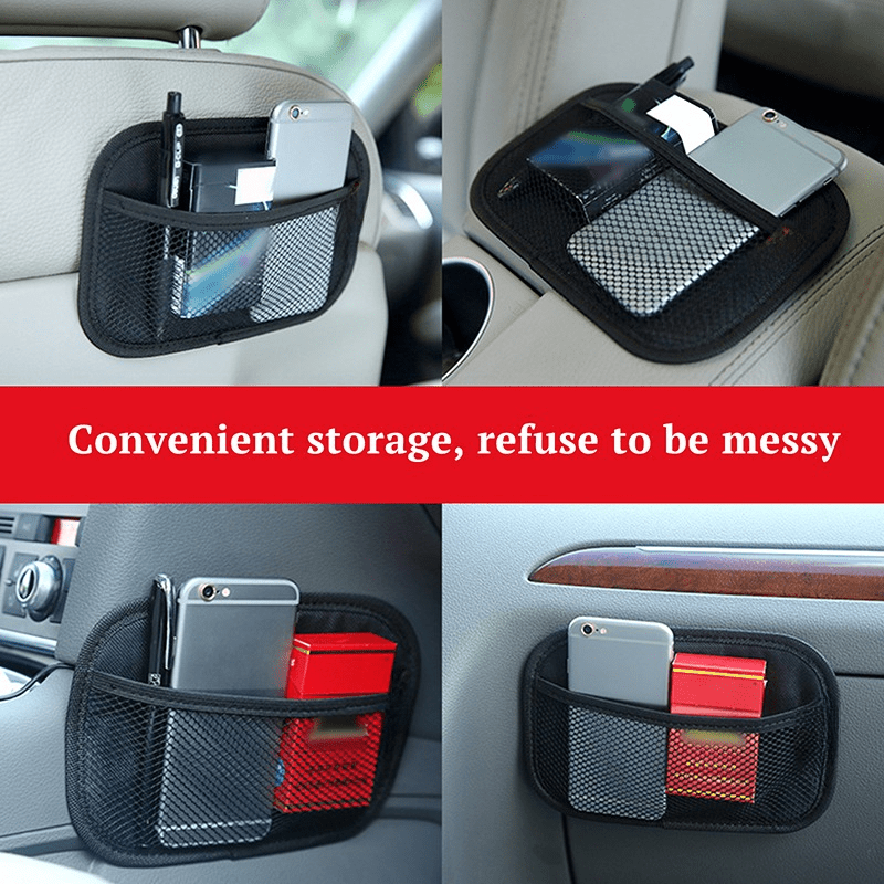 Car Seat Organizer Hanging Bag Drink Holder Phone Holder