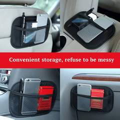Car Seat Organizer Hanging Bag Drink Holder Phone Holder