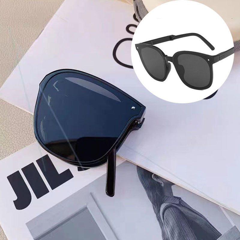 Jelly Gradient UV400 Square Sunglasses with Case