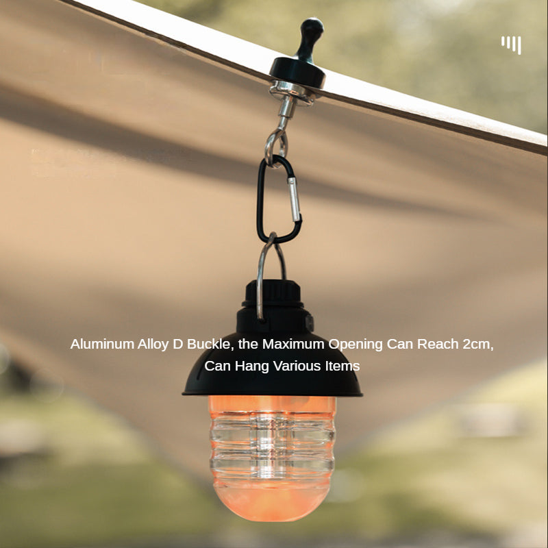 2pc Heavy Duty Magnetic Hooks for Camping Secure Gear with Rotating Buckle