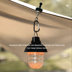 2pc Heavy Duty Magnetic Hooks for Camping Secure Gear with Rotating Buckle