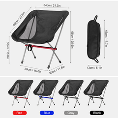 Lightweight Aluminum Beach Chair for Camping & Picnics