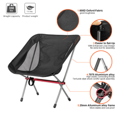 Lightweight Aluminum Beach Chair for Camping & Picnics