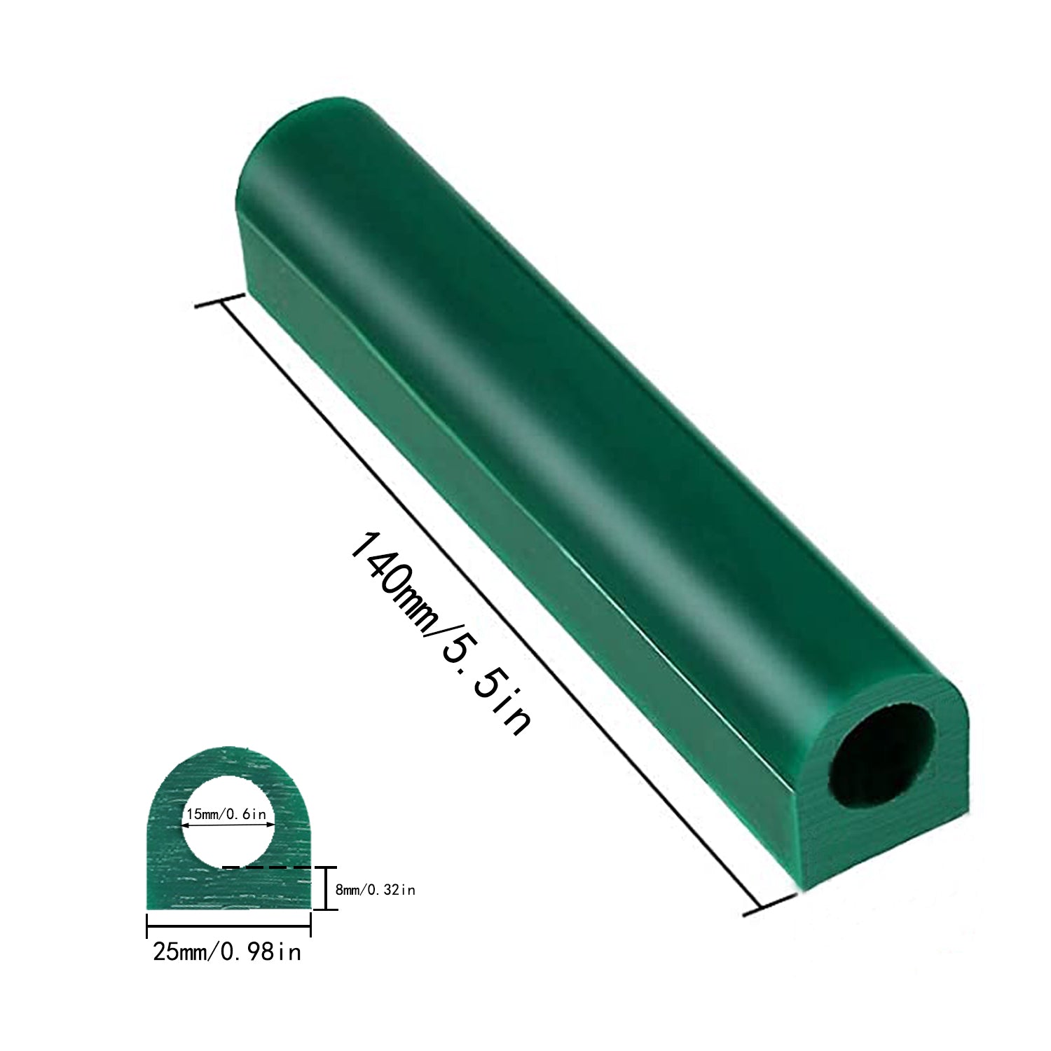Green Carving Wax Tube for Ring Making Mold