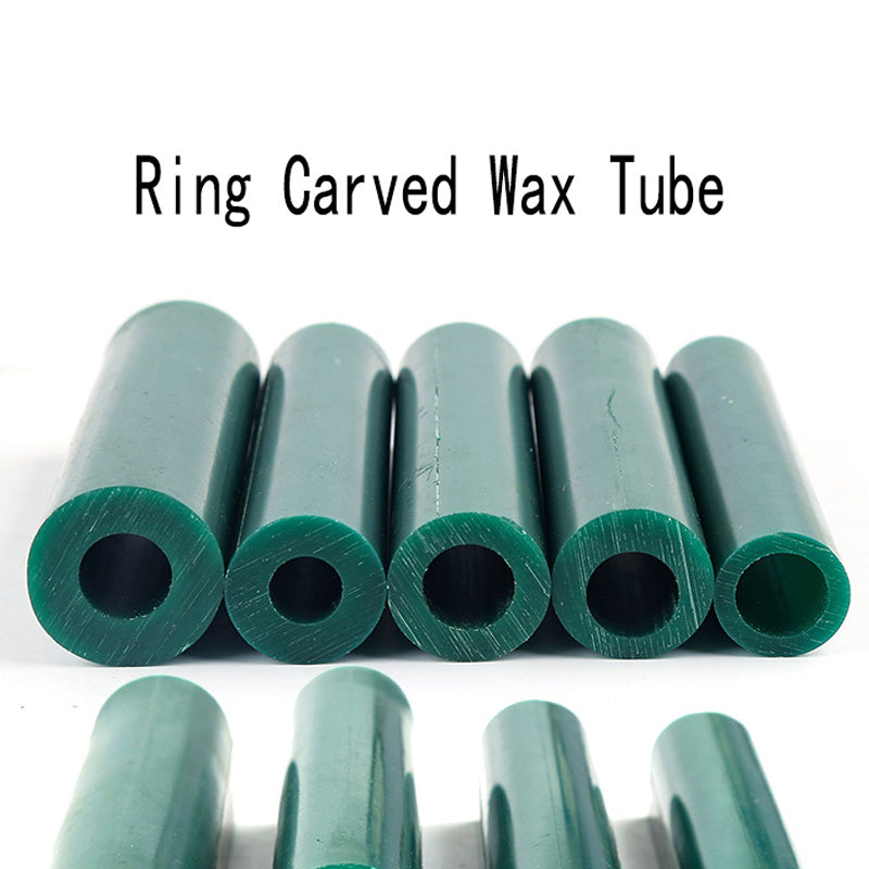 Green Carving Wax Tube for Ring Making Mold