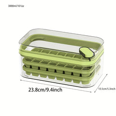 Ice Cube Mold Freezer Ice Tray With Ice Scoop And Ice Box