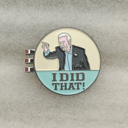 Metal Magnetic Golf Ball Markers with Hat Clips - Perfect Golfer Gift