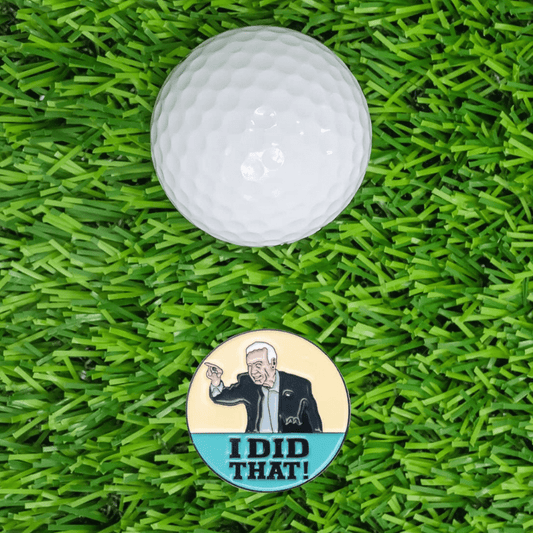 Metal Magnetic Golf Ball Markers with Hat Clips - Perfect Golfer Gift