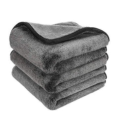 1200GSM Microfiber Car Wash Towel 40x40cm Coral Fleece Absorbent Drying Cloth