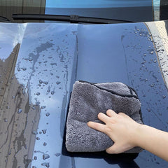 1200GSM Microfiber Car Wash Towel 40x40cm Coral Fleece Absorbent Drying Cloth