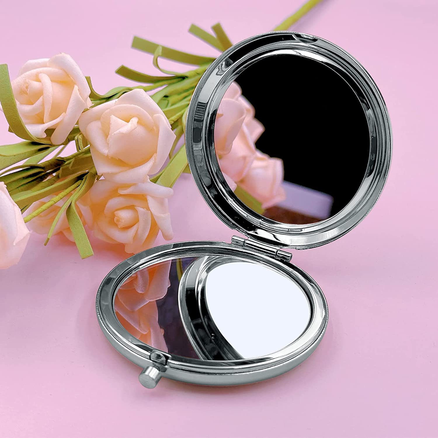 Personalized Compact Mirror for Women - Unique Mother's Birthday Gift