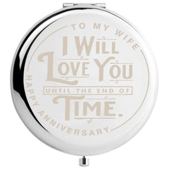 Personalized Compact Mirror for Women - Unique Mother's Birthday Gift