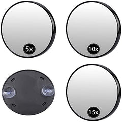 15X Magnifying Mirror Makeup Mirror With Suction Cup Round Mirror