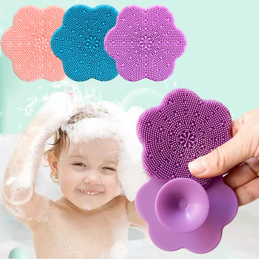 Kids Flower Baby Bath Brush for Fun Bath Time