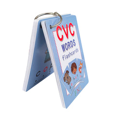 Phonics Flashcard 131pcs CVC Words Vowel Consonant Vowel Learning Supplies