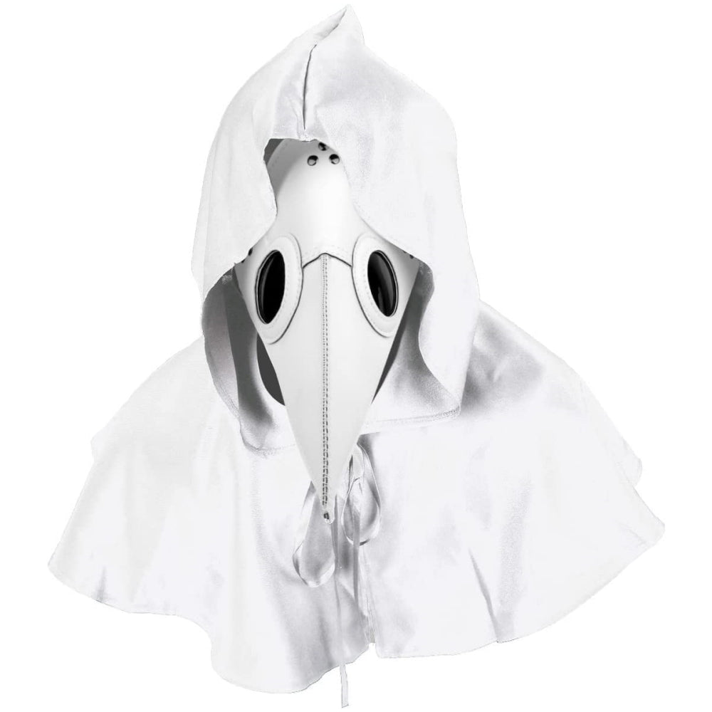 Plague Doctor Mask And Cloak Men's Halloween Costume Party Props