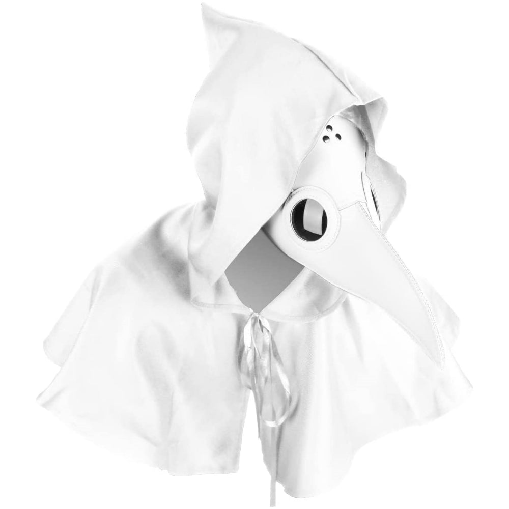 Plague Doctor Mask And Cloak Men's Halloween Costume Party Props