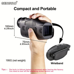 Monocular Night Vision Device 1080P HD Infrared Telescope