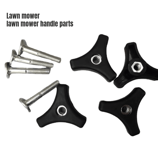 Triangular Knob Nuts & Bolts for Lawn Mower Handle Parts