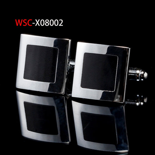 Copper Tie Clip and Cufflinks Set for Men