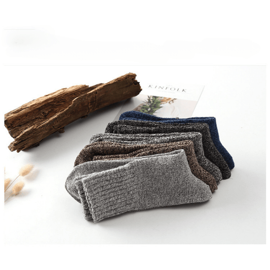 Men's Warm Thermal Crew Socks Breathable Comfy Casual Unisex Outdoor Socks