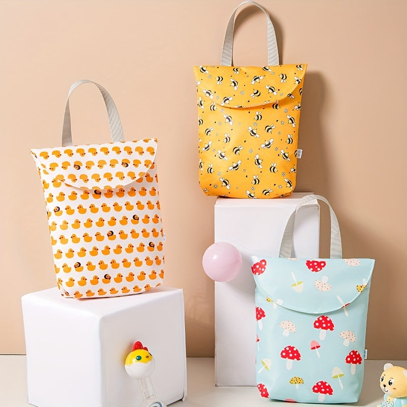Portable Waterproof Diaper Bag for Baby Essentials