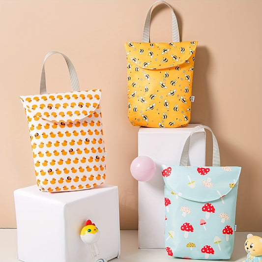 Portable Waterproof Diaper Bag for Baby Essentials