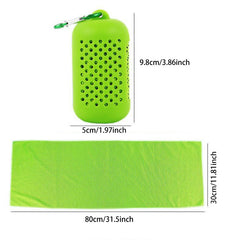 Quick Drying Cooling Sports Towel for Men & Women - Ideal for Workouts