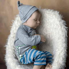 18" Sleeping Reborn Doll Soft Silicone Newborn Bebe Toy Gift