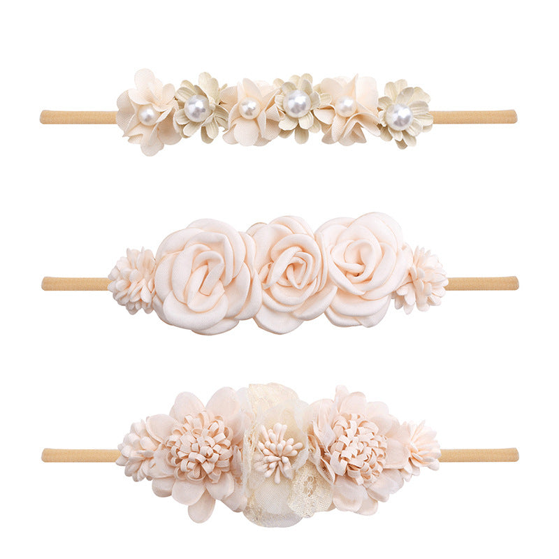 Cute Nylon Flower Headbands for Warm and Stylish Ears