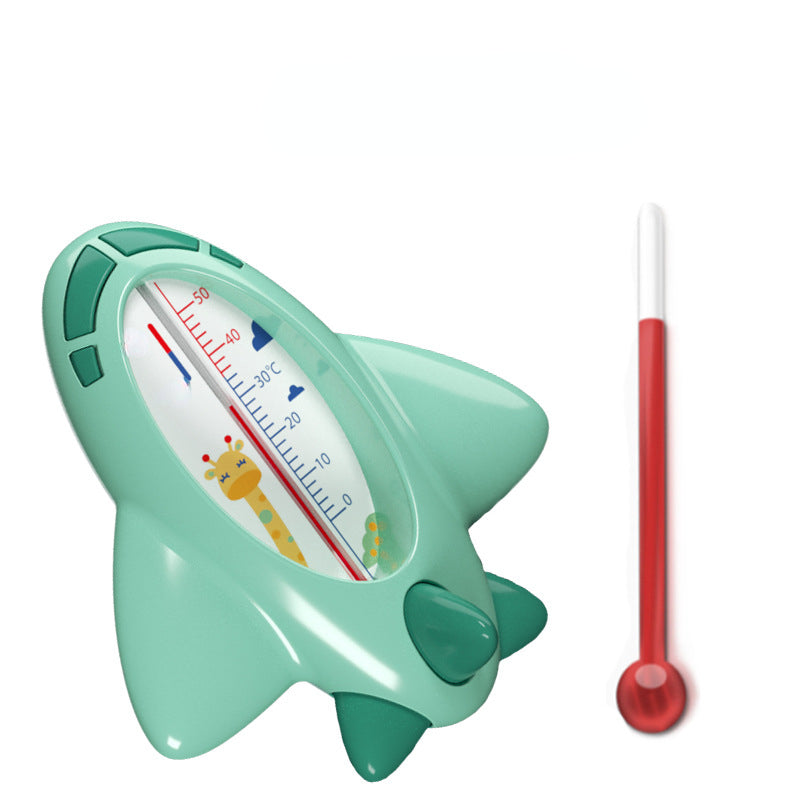 Dual Use Airplane Thermometer for Kids - Bath Time Fun