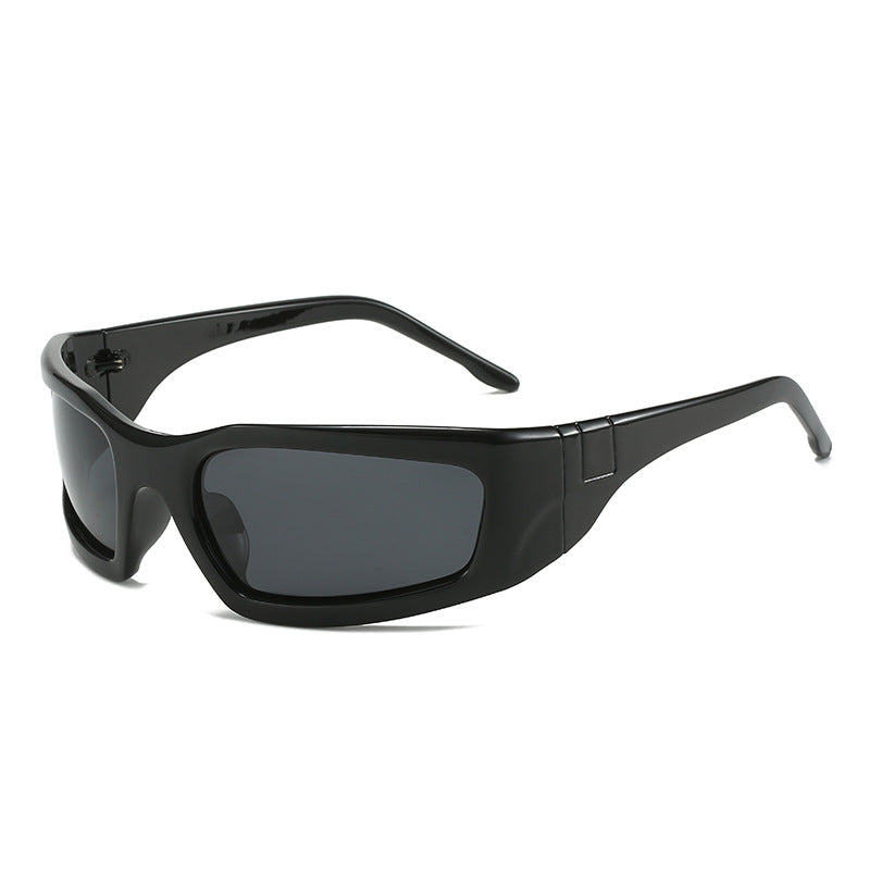 Y2K Wrap Around Sports Sunglasses UV400 Sun Shades Women Men