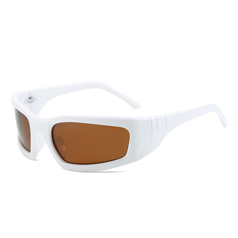 Y2K Wrap Around Sports Sunglasses UV400 Sun Shades Women Men