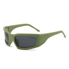 Y2K Wrap Around Sports Sunglasses UV400 Sun Shades Women Men