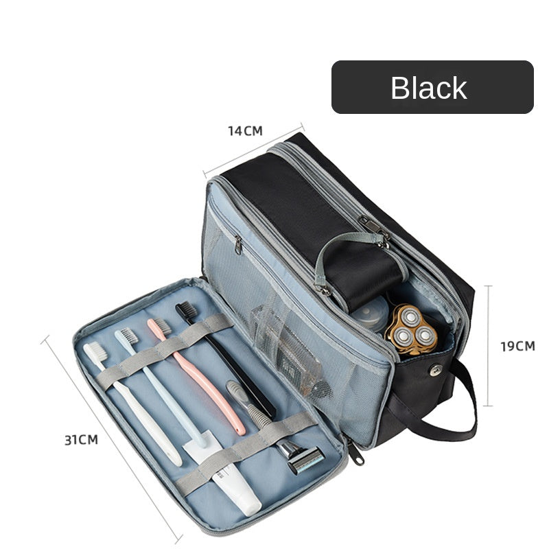 Men's Waterproof Toiletry Travel Bag Organizer