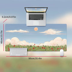 Extended Non Slip Mouse Pad for Gaming and Office Use