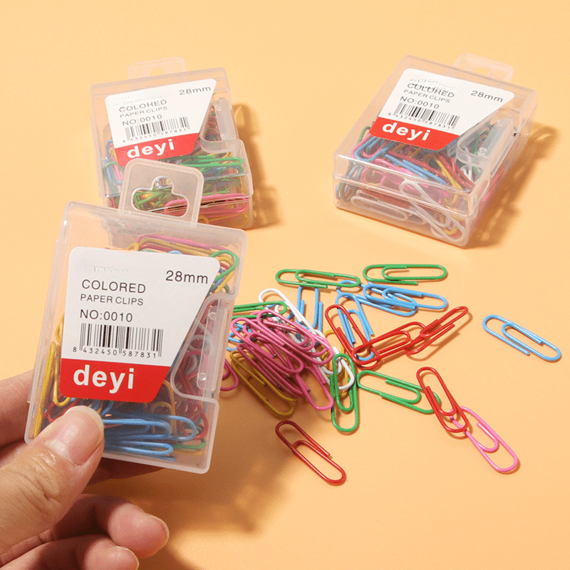 Mixed Paper Clip For Office School Home Desk Organizers Bookmark Clip