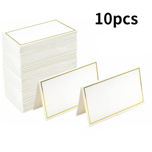 10pcs Tent Place Cards for Weddings Holidays and Parties