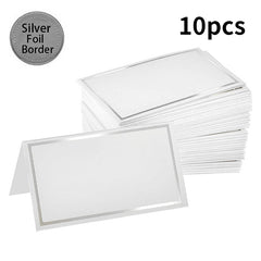 10pcs Tent Place Cards for Weddings Holidays and Parties