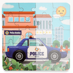 Early Education Puzzle Folding Puzzle Book for Children