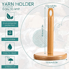 Wooden Creel For Knitting Crochet Prevents Yarn Tangling