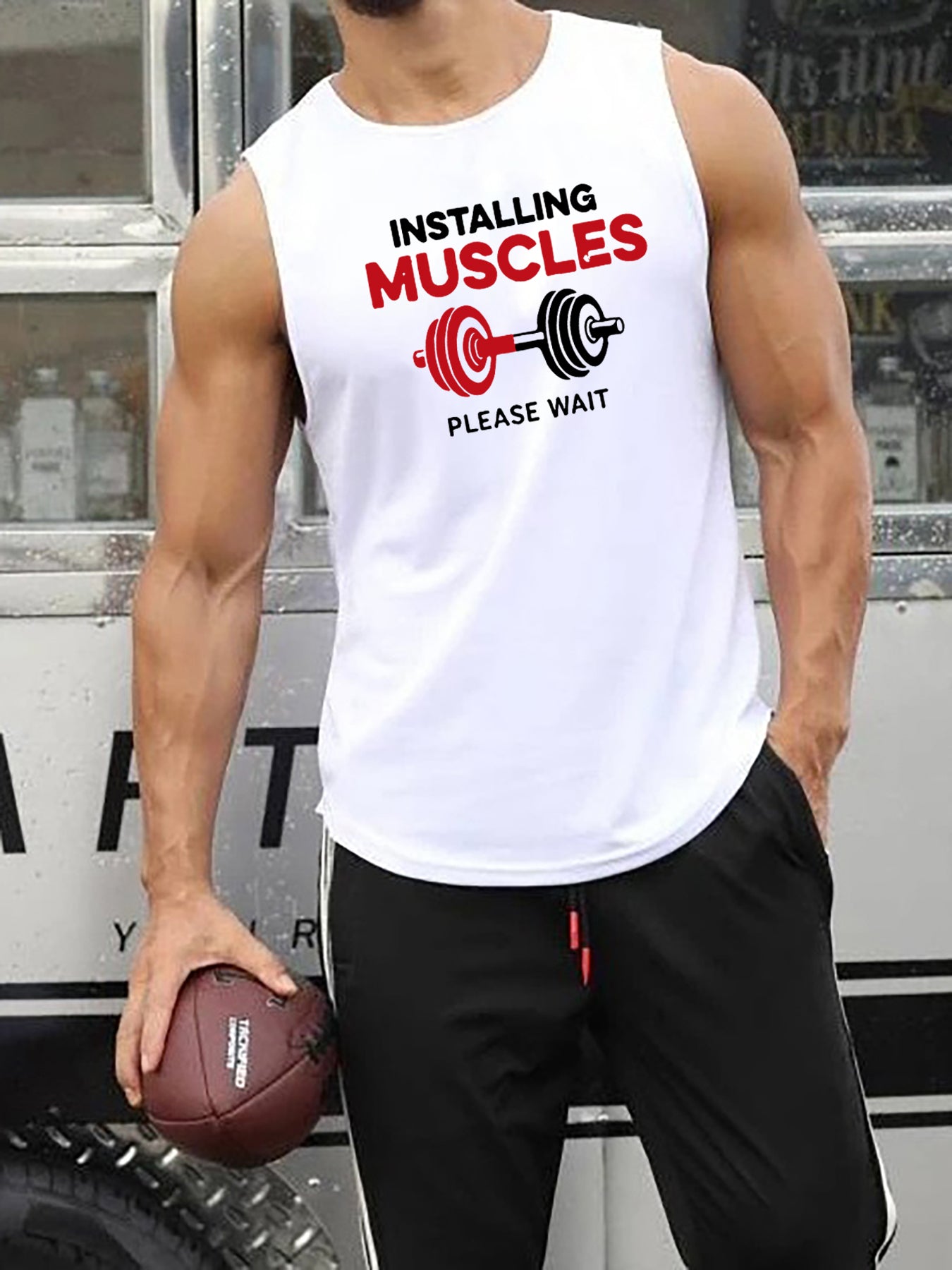 Men's Quick Dry Sleeveless Shirt Active Moisture Wicking Tank Top